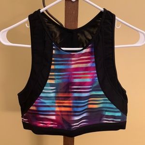 Athleta Multi-Colored Crop Tank, L